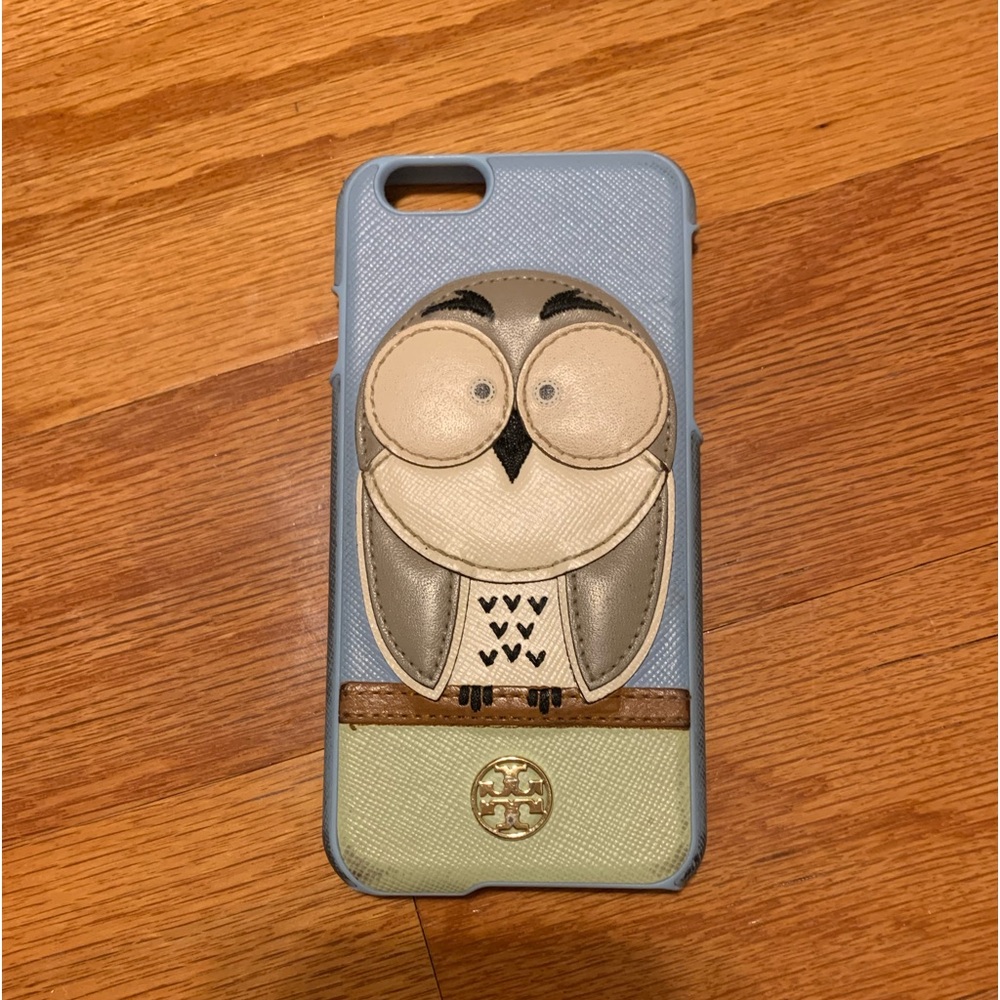 Tory Burch Leather iPhone 6/6s Case